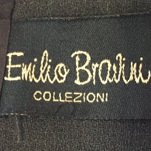 VINTAGE EMILIO BRAVINI WOOL BLAZERS SIZE M - Picture 7 of 7